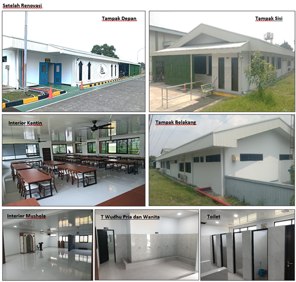 Project Renovasi Kantin dan Mushola